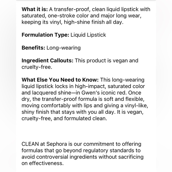 NIB GVXE Liquid Lipstick - Picture 2 of 6